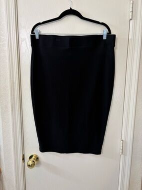 torrid Black Stretch Pencil Skirt